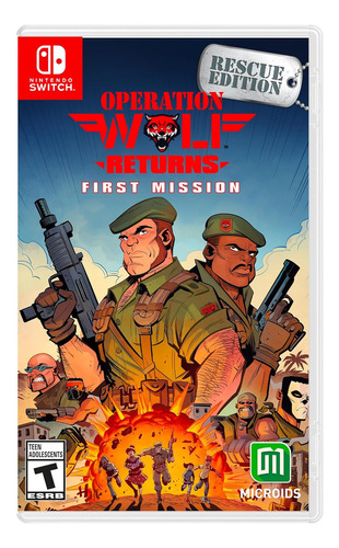 Operation Wolf Returns First Mission Rescue Edition Switch