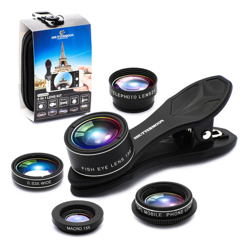 Shuttermoon Upgraded Phone Camera Lens Kit iPhone 11 / Xs /