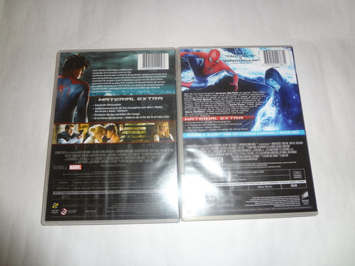 El Sorprendente Hombre Araña 1 Y 2 - Dvd - Original (Usado)