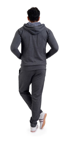 Imagen 3 de 6 de Conjunto Caballero - Chamarra Y Pants De Felpa - Everlast