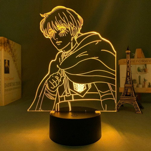 Anime Lámpara Attack On Titan 4 Armin Arlert Figura Para Dor