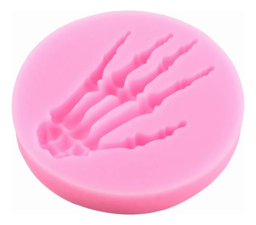 2pcs Molde De Silicona Manos De Esqueleto Fondant Resina