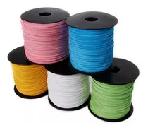 Comprar Rollo De Gamuza Por Mayor 3mm 100 Yardas Colores Negro