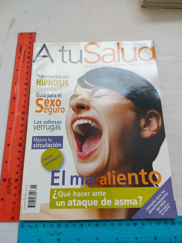 Revista A Tu Salud N 18 Agosto 2005 (Usado)