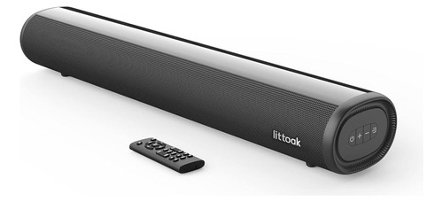Littoak Small Sound Bar Para Tv, Barra De Sonido Con Bluetoo