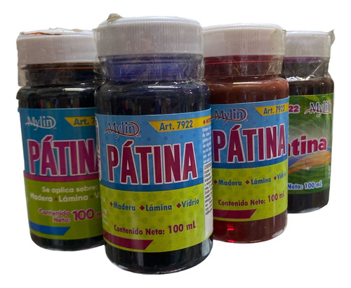 Set Pintura Patina Milyn 4pz 100ml