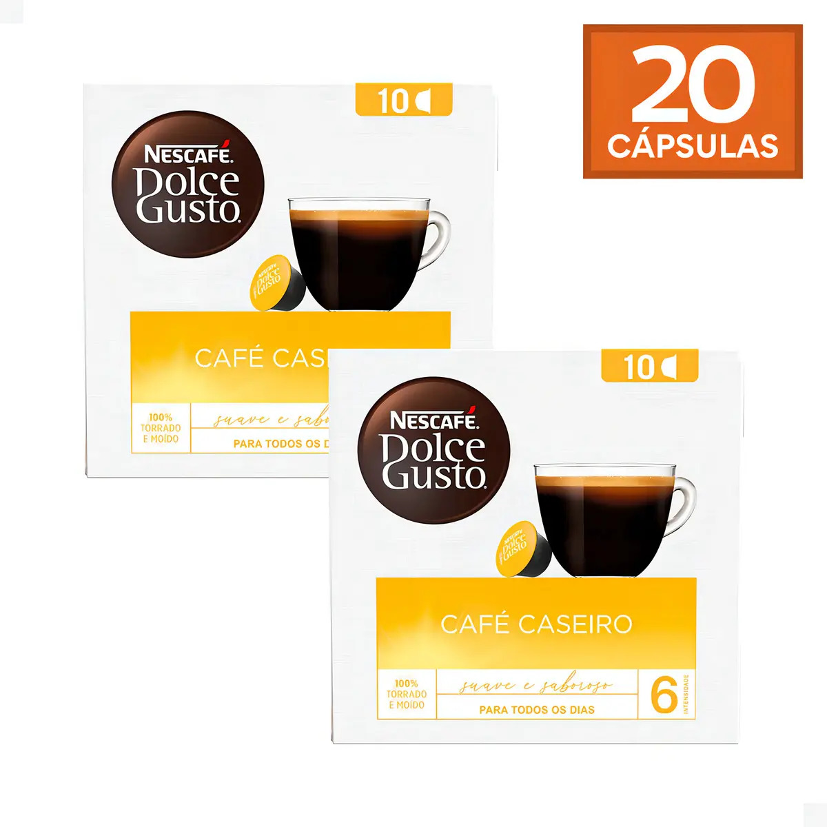 café caseiro en cápsula Nescafé Dolce Gusto Dolce Gusto sem glúten