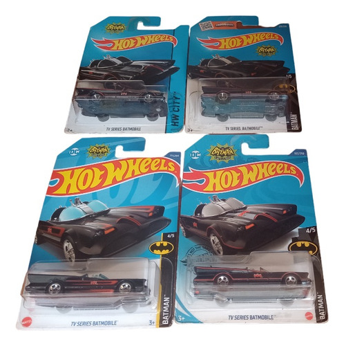 Lote De Hotwheels 2 Batmobile