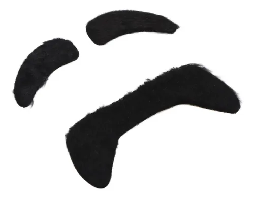 Bigotes falsos autoadhesivos, decoración de bigotes falsos para Navidad, fiesta de Halloween Bigotes falsos autoadhesivos, decoración de bigotes falsos para Navidad, fiesta de Halloween