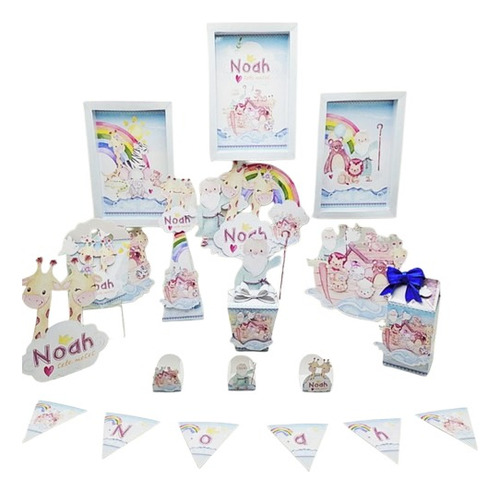 Arquivo De Corte Kit Arca De Noé Candy 16