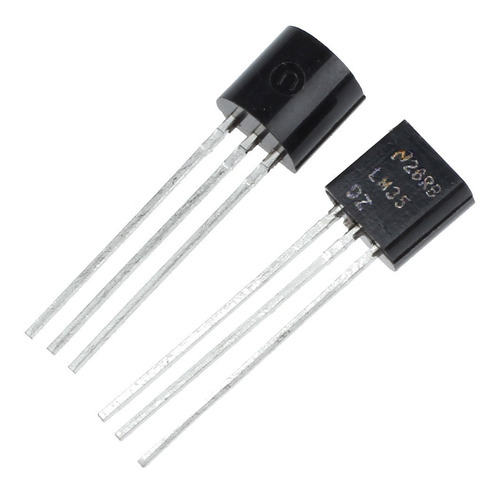 Pack 2 Unidad Sensor Temperatura Lm35 Arduino [ Max ]