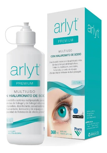 Arlyt® Premium X 360ml Líquido Multiuso | Lentes De Contacto
