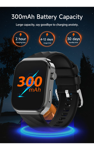 Reloj Inteligente Bluetooth Con Función De Recordatorio De M