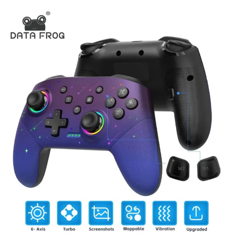 Control Pro Para Nintendo Switch Oled Lite Rgb Programable (Usado)