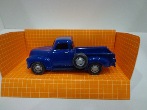 Chevrolet Pick Up 1951 Sapo Color Azul 1/43 Cartrix