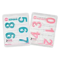 Comprar Set X 2 Moldes Para Chocolate Cake Paletas Números Parpen