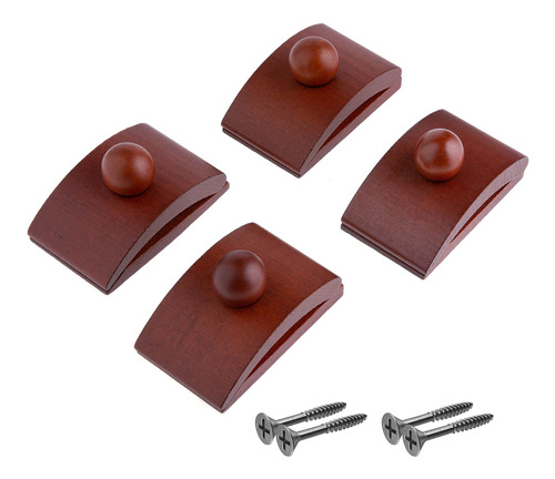 Classy Clamps - Perchas De Pared De Madera Para Edredón - 4