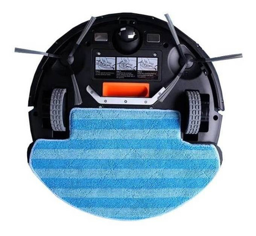 Imagen 2 de 2 de Aspiradora trapeadora robot Liectroux V5S negra 100V/240V