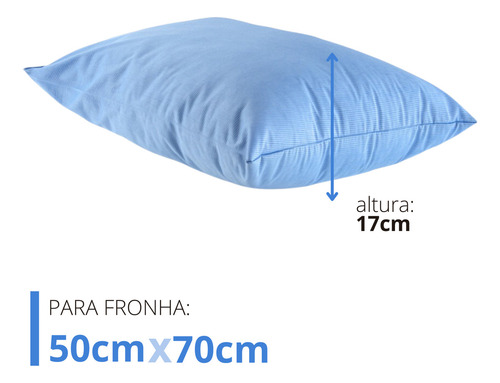 Kit Com 4 Travesseiros Frostygel - Toque Gelado - Fibrasca