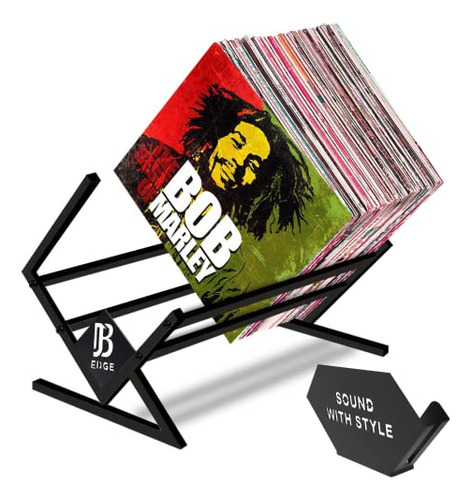 Vinyl Record Storage Set With Now Playing Vinyl Record ...