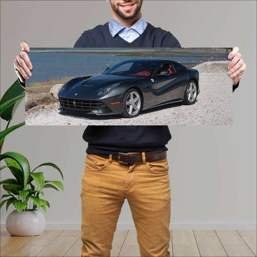 Cuadro 30x80cm Auto 2012 Ferrari F12berlinetta U 508