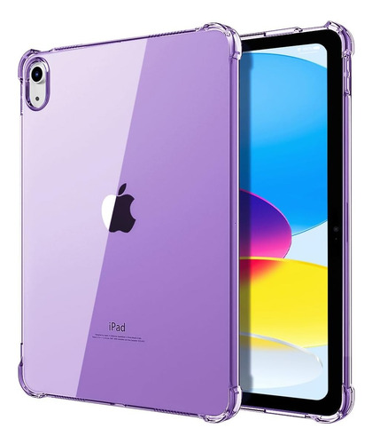 Funda Silicon Tpu Para Ipad 10th 11th A2696 A3354 Flexible Transparente