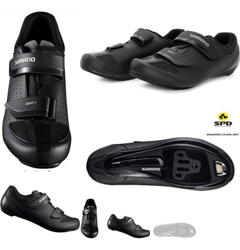 Zapatos De Ciclismo Shimano Ruta Talla 48 Modelo Rp100 Spd-s