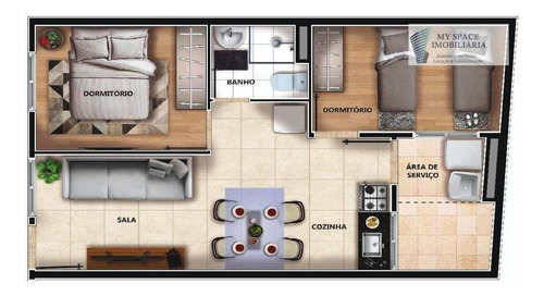Imagem 6 de 8 de Apartamento Com 2 Dormitórios À Venda, 31 M² Por R$ 230.000,00 - Vila Alpina - São Paulo/sp - Ap1655