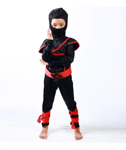 Disfraz ninja guerrero infantil