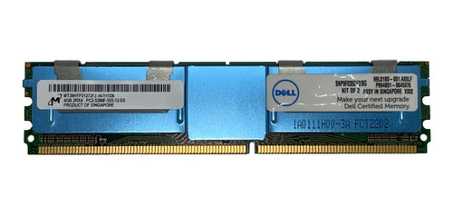 Memoria 8gb 2x4gb Pc2-5300f Fb-dimm Dell Poweredge 2900 2950