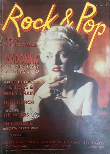 Rock Pop, Revista Nº 51 The Doors Madonna Robert Plant  Ej2