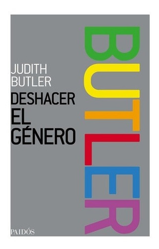 Deshacer El Genero - Judith Butler