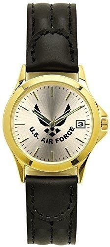 Reloj Aqua Force Air Force De Laton Dorado Con Correa De Pie