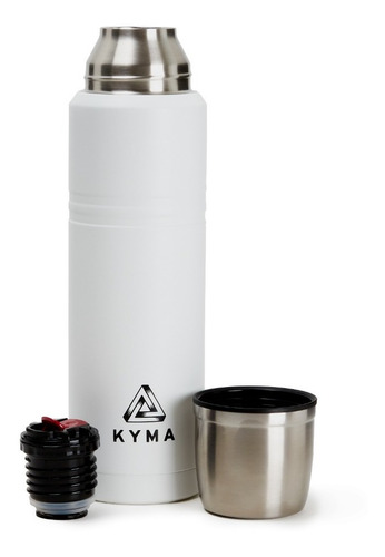 Imagen 4 de 10 de Set Matero Kyma Blanco / Matera Atenea+ Termo Mate Bombilla