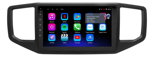 Multimidia Amarok 17/22 Android 14 9p 2gb Voz Carplay 2cam