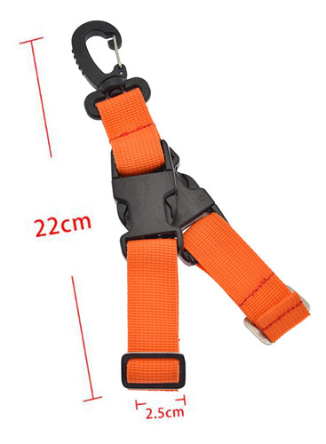 Buceo Flippers Hebillas Universal Gear Buceo Aletas Naranja