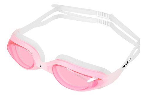 Óculos Natação Ajustável Com Proteção Uv Uranio Ultra Poker Cor Rosa