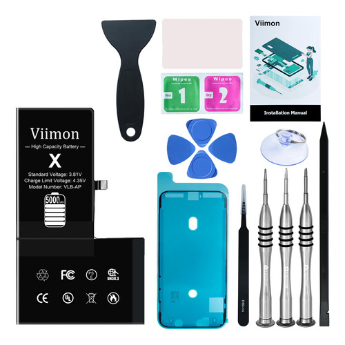 Viimon Kits De Repuesto De Bateria De Alta Capacidad Compati