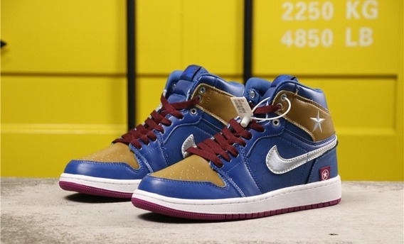 el plastico Arbitraje almacenamiento Tenis Air Jordan 1 Retro Nike Original Capitán América | Mercado Libre el plastico Arbitraje almacenamiento Tenis Air Jordan 1 Retro Nike Original Capitán América | Mercado Libre