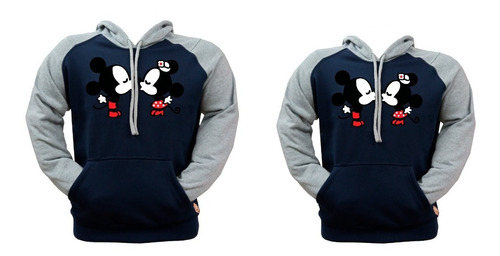 Hoodie Sweater Suéter Minni Y Micky Para Parejas