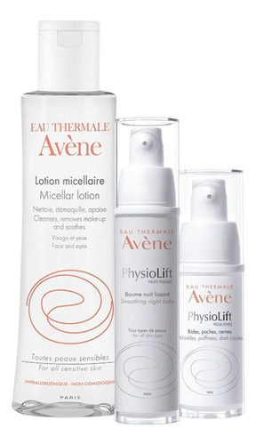 Avene Cuidado Completo Antiedad Arrugas Profundas Physiolift Limpieza + Tratamiento Tipo De Piel Sensible