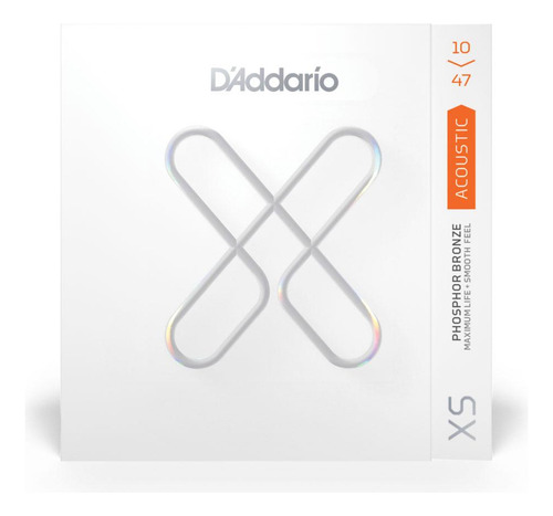 Encordoamento Daddario Violão 010 Phosphor Bronze Xsapb1047