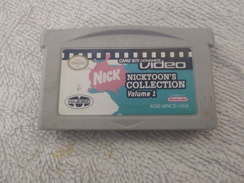 Nicktoon's Collection Volume 1 Gba Gameboy Advance Original 