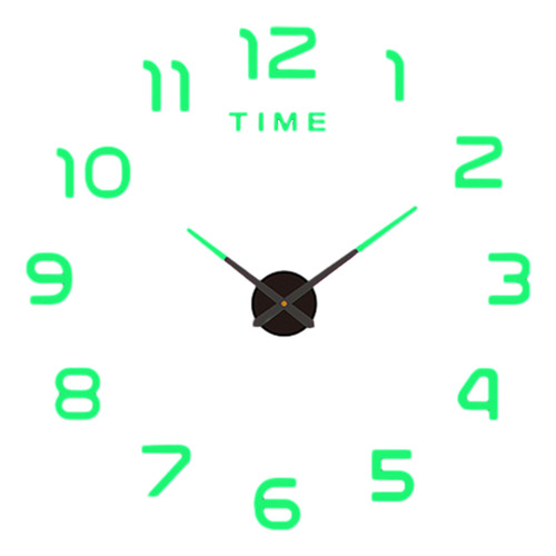Reloj De Pared Con Superficie De Espejo, Relojes Decorativos