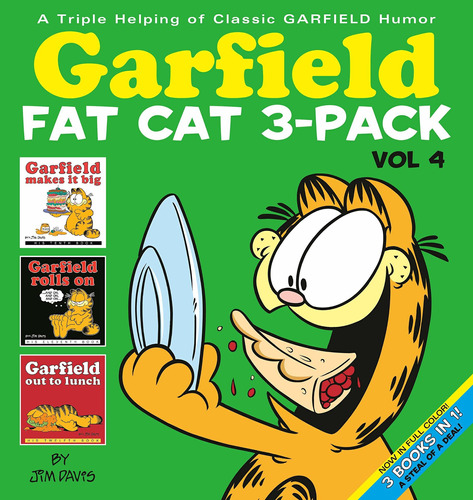 Libro Garfield Fat Cat 3-pack #4 - Nuevo