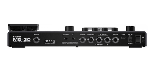 Imagen 2 de 9 de Pedalera Nux Mg 30 Multiefecto Guitarra