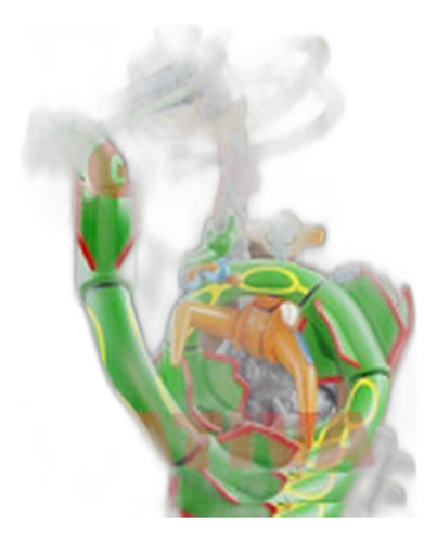 Pokemon Deoxys Vs Rayquaza Archivo Stl Para Impresión 3d