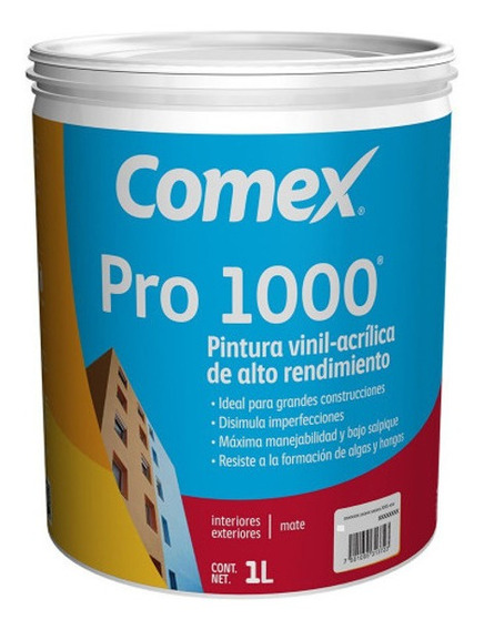 pintura blanca Comex 19 litros NUEVA en Gustavo A. Madero, Ciudad de México por $1200 | Segundamano.mx