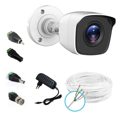 Kit Monitoramento Residencial Completo Camera P/ Ligar Tv 