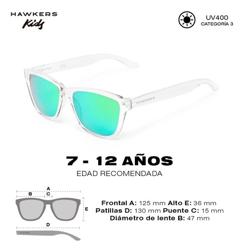 Gafas De Sol Hawkers Para Niño Y Niña - One Kids